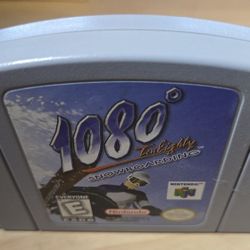 1080° Snowboarding (Nintendo 64, 1998) N64 Authentic Cartridge Only 