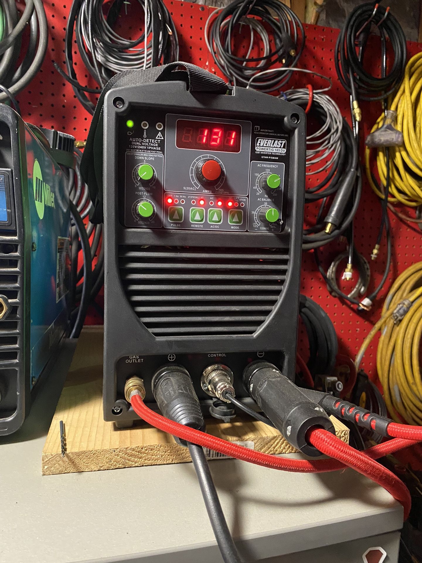 Everlast PowerTIG 185DV AC DC TIG Stick Welder 110 220 Volt, 53 OFF
