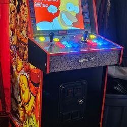 Retro Turbo Street Fighter Arcade1up Cabinet With Over 15,000 Video Games 