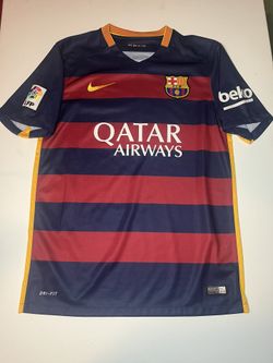 FC Barcelona 2015 2016 Nike Home Jersey Medium