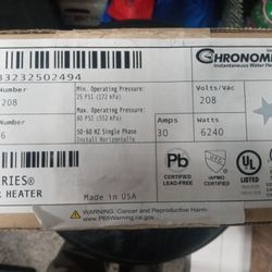 tankless water heater 
