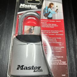 Master Lock Portable Lock Box