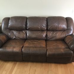 Leather Couch