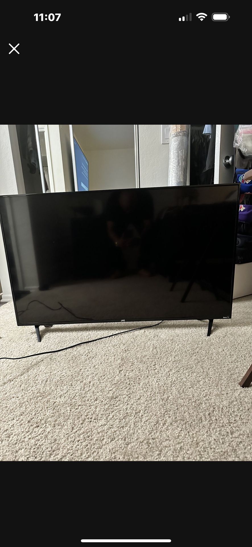 2 - 45 Inch TVs- Roku With Remote And Sharp With Amazon Firestick and Nightstand $350 OBO 