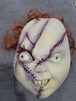 Chucky Horror Halloween Latex Mask