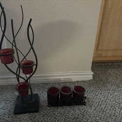 Home Decor “LOVE” Candle Holders