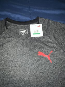 Men’s Puma shirt size Large Grey
