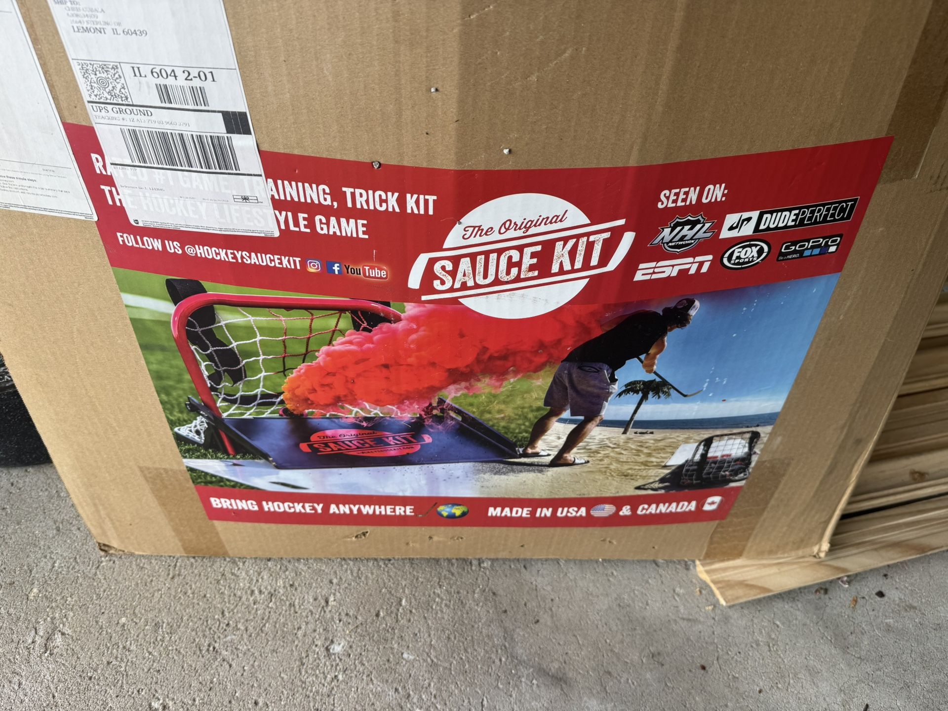 Hockey game - Sauce Kit