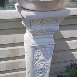 Birdbath With Solar Water fountain