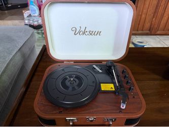 Suitcase Record player Voksun
