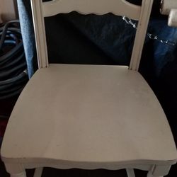 Solid wood antique table, chairs