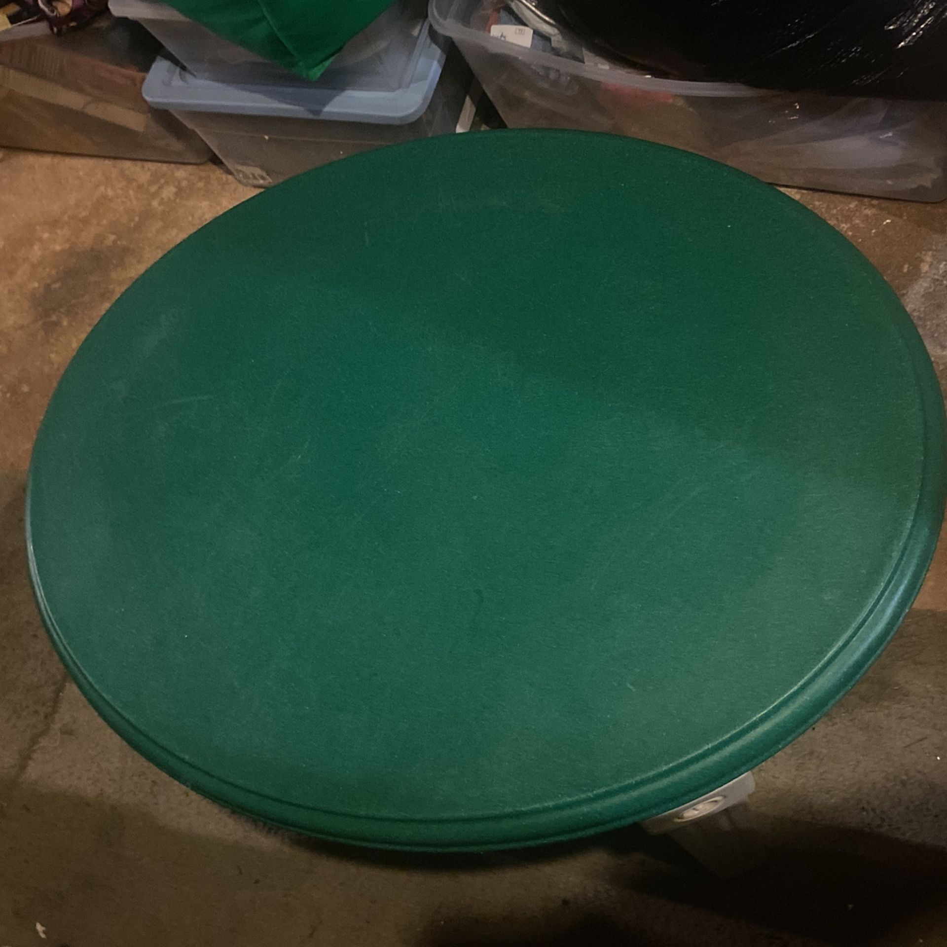 Nice Sturdy Green Table For Kids .