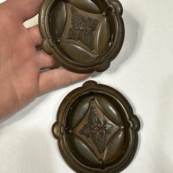 Edo Period Japanese Hikite Door Pull Handles with gilt Coating 1(contact info removed)