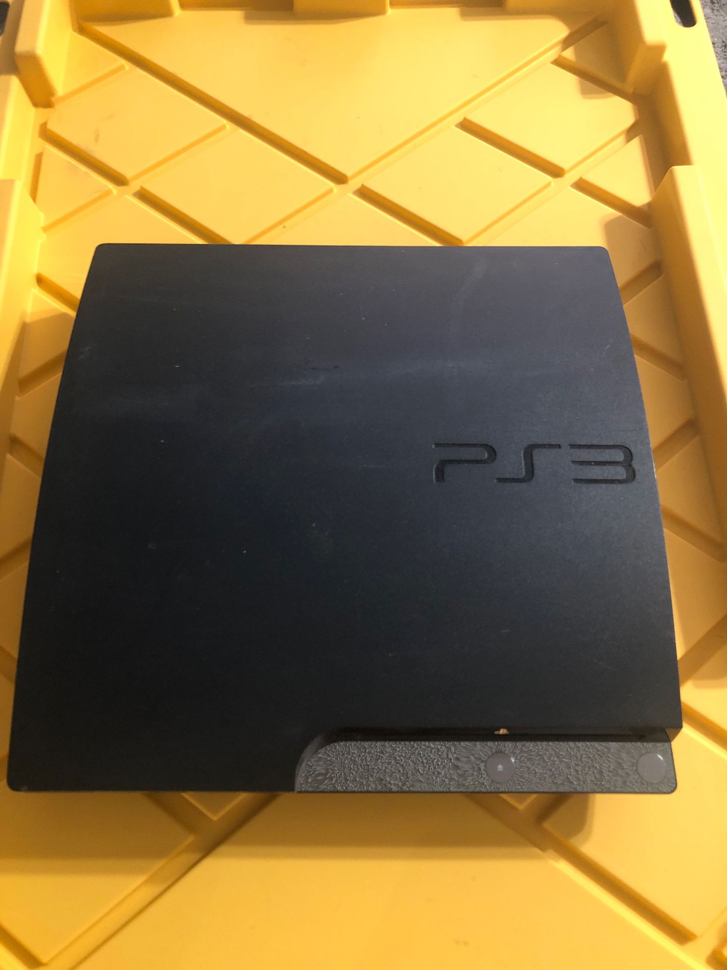 PS3 console/ no remote or cables working condition