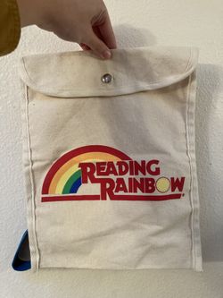 VINTAGE READING RAINBOW BACKPACK BAG