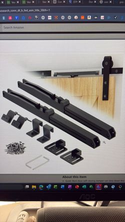 Soft-Close Barn Door Hardware Kit