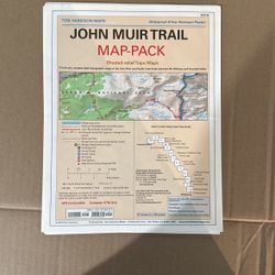 John Muir Trail Map Pack