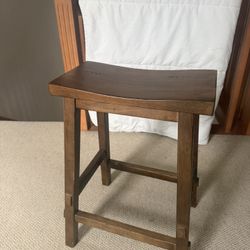 Wood Barstool