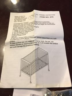 Dream on me Bethany 2 in 1 convertible stationary side crib