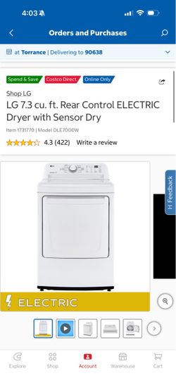 Washing Machine and Dryer