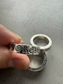 AUTHENTIC ✅️ Chrome Hearts Forever Ring Size 10