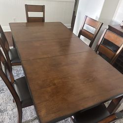 6 Piece Dining Table 
