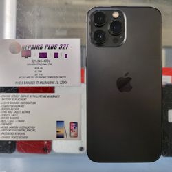 Unlocked Black iPhone 13 Pro Max 128gb
