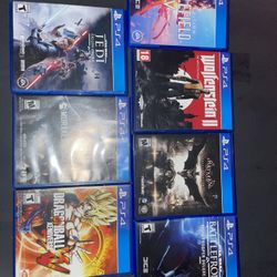 PS4 Games Lot