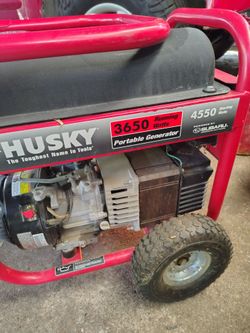 Husky hu3650 portable generator 120 and 240