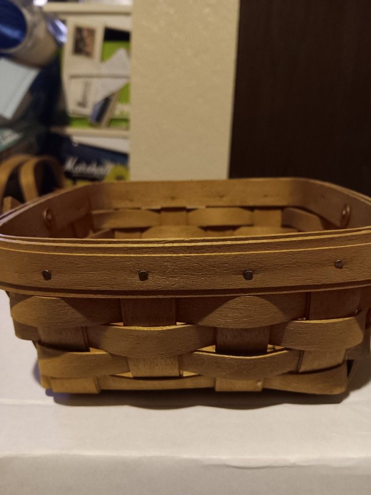Longaberger Small Berry Basket With Liner