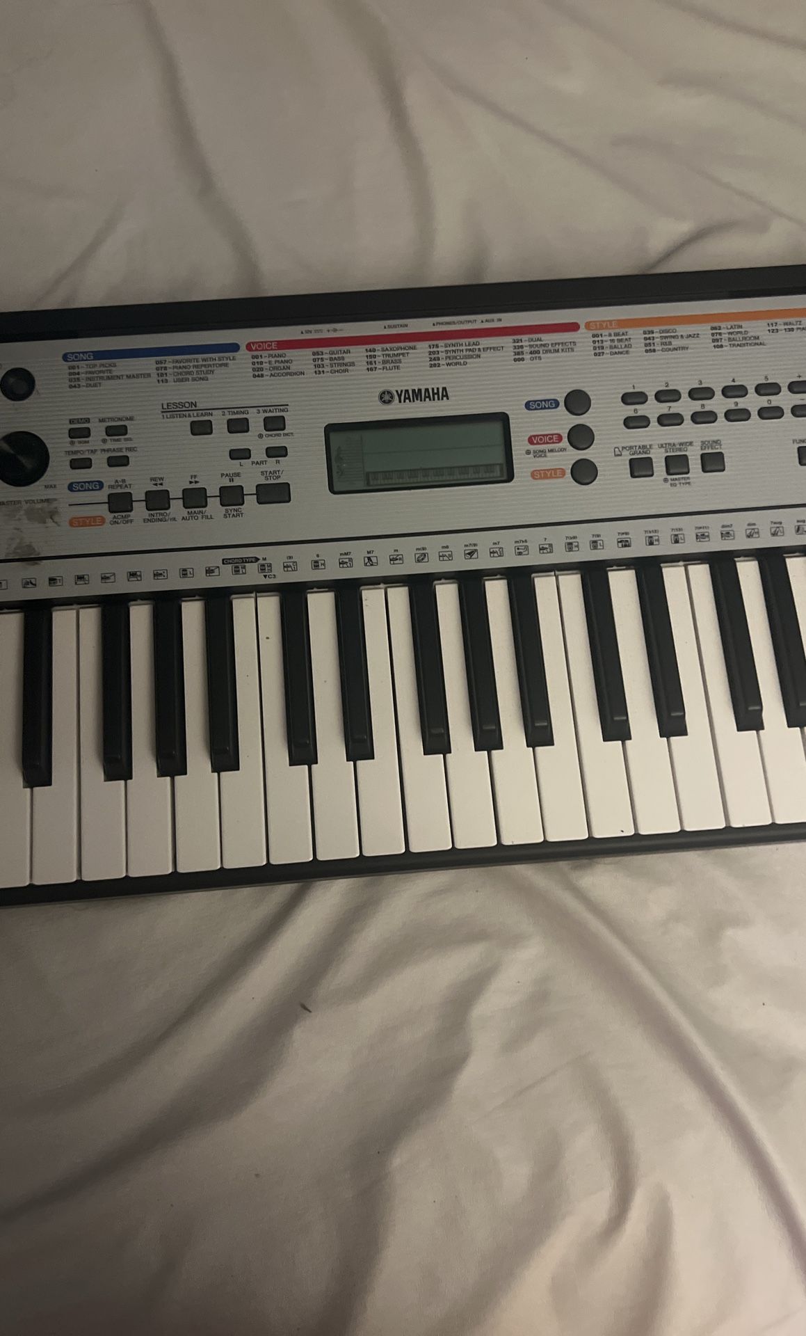 piano keyboard yamaha