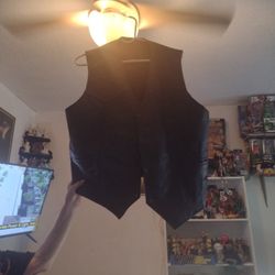 Large Leather Vest 