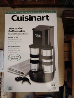 Cuisinart two to go coffee maker