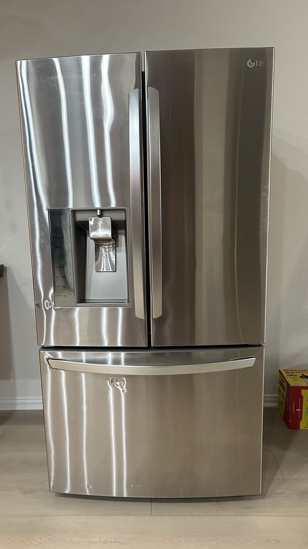 LG Stainless Steel Fridge French Doors $100 Obo