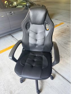 Black Ergonomic Racing Style Gaming / Office Chair