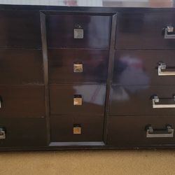Drawer with mirror