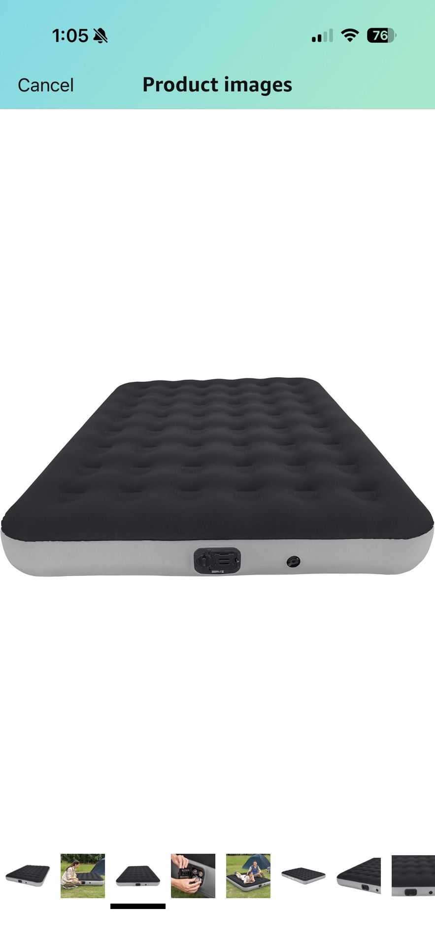 Coleman: Queen Airbed, Inflatable Mattress