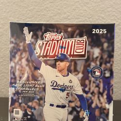 2025 Topps Stadium Club Baseball Factory Sealed Mega Box