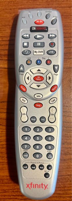 Xfinity/Comcast Universal 3 Device Remote Control