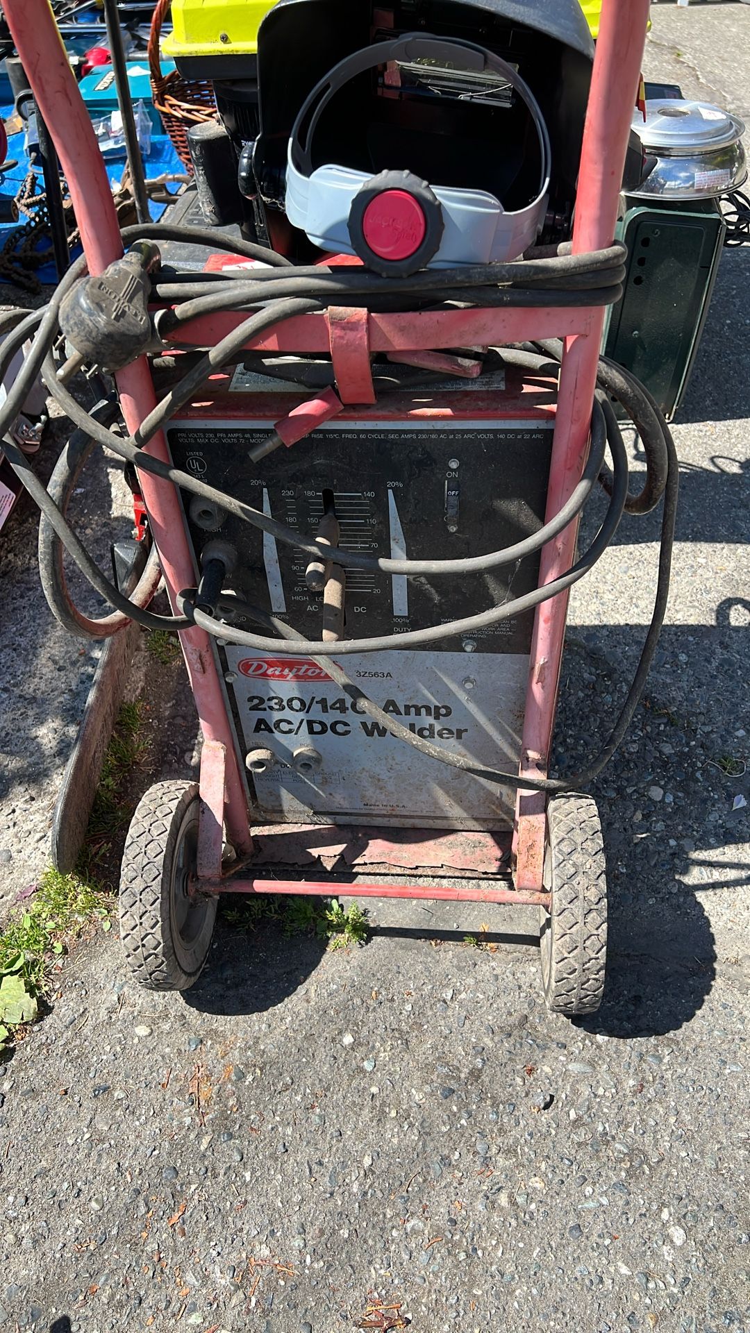 Welder 230/140 AMP AC/DC