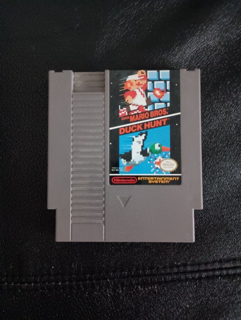 Nintendo Vintage Super Mario Bros And Duck Hunt Video Game