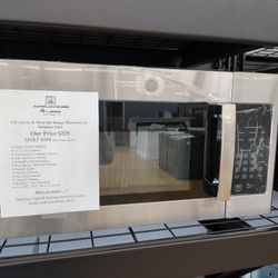 $229 (MSRP $399) GE Over The Range Microwave In Stainless Steel