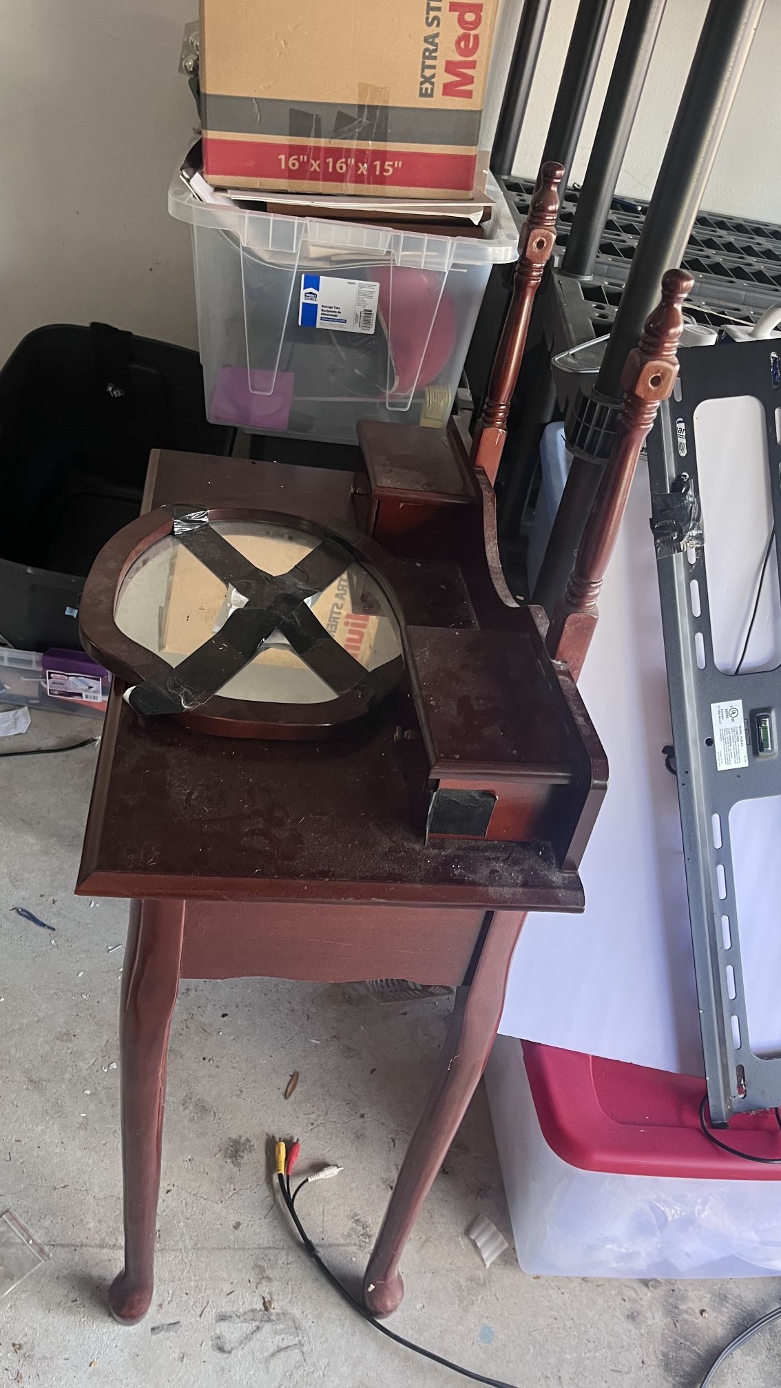 Vanity With Mirror