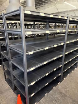 Heavy-Duty Industrial Shelving – Like New  7-Tier Boltless Shelving Unit 📏 72”H × 48”W × 24”D 💪 Heavy-duty industrial shelving — like new!  Pricing: