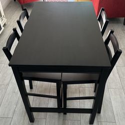 Mesa Con 4 Sillas 