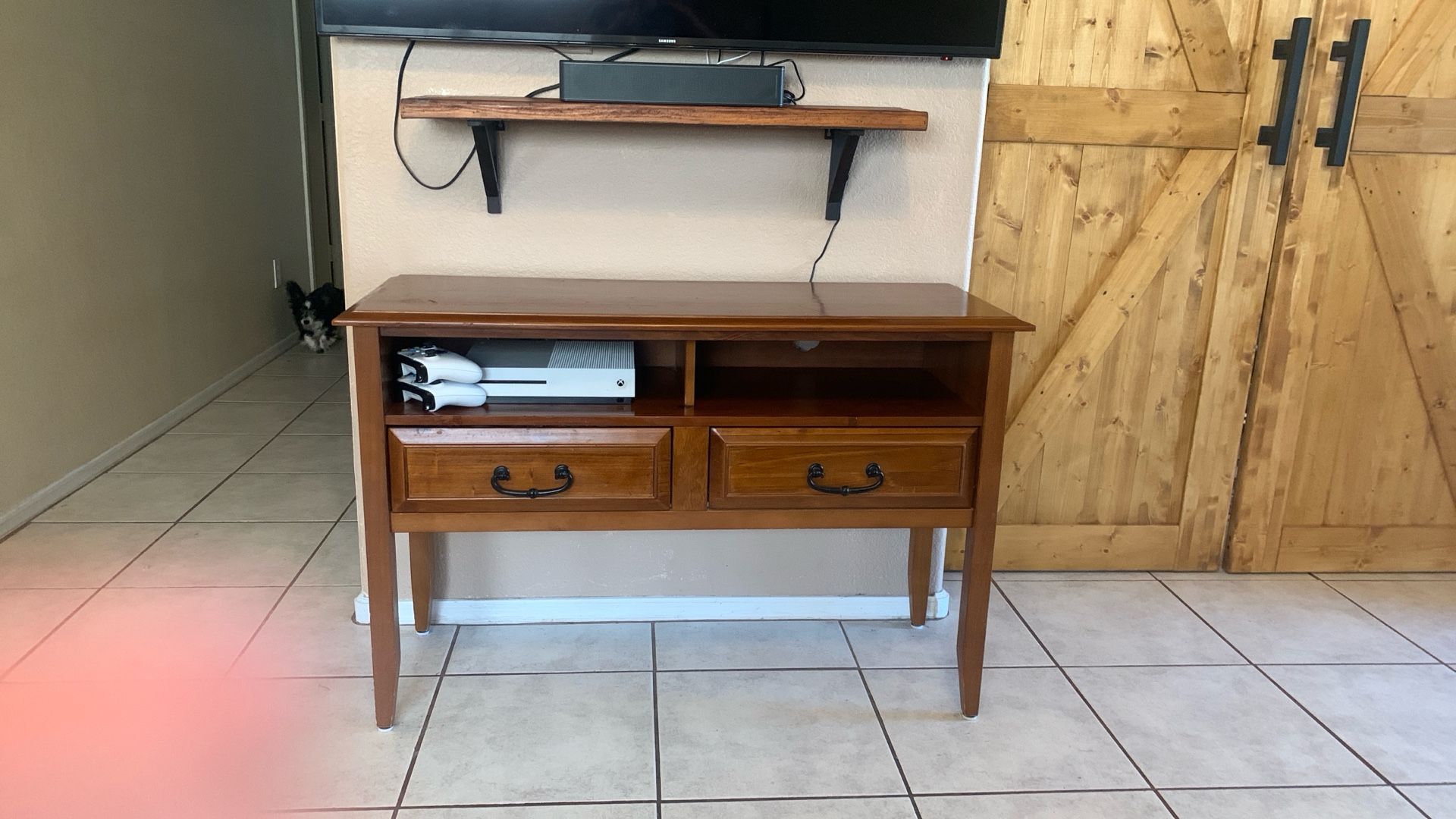 TV Console / Small Credenza $50 OBO