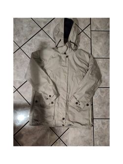 Pacific Trail Womens Beige Hooded Jacket Size M