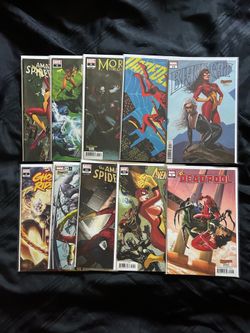 Marvel Spider-Woman Variant 10 Issue Set 2020 NM/VF Black Cat Daredevil Morbius