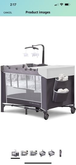 Deluxe Play Yard W Full Size Bassinet