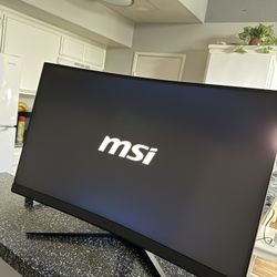 msi monitor curved 165hz optix g27c5